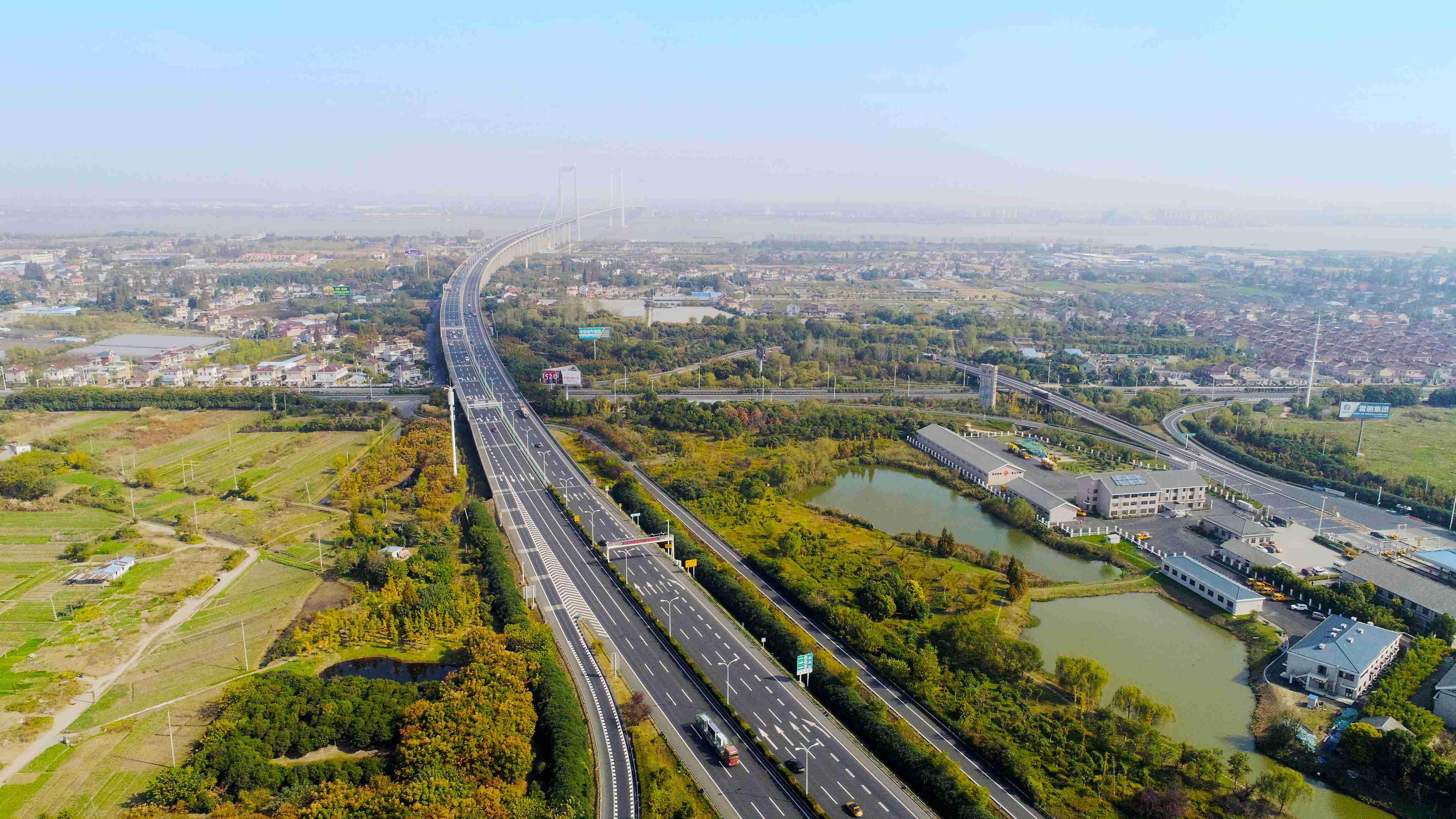 泰州长江公路大桥(镇江段)工程